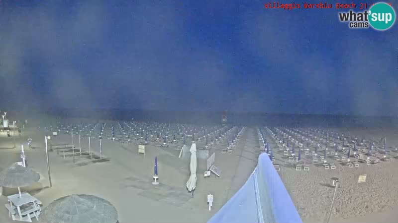 Der Strand Villaggio Mare Blu webcam Bibione Pineda – Italien
