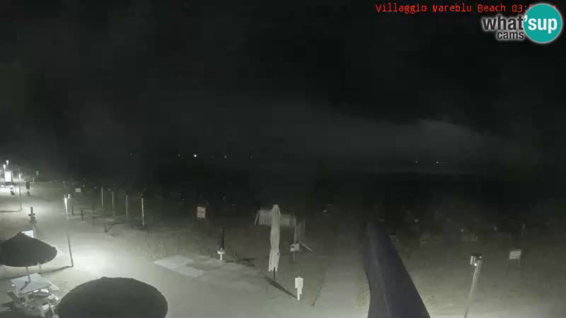 Playa webcam en vivo Villaggio Mare Blu Bibione Pineda – Italia