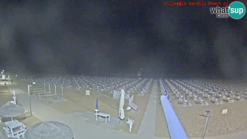 The beach live webcam Villaggio Mare Blu Bibione Pineda – Italy