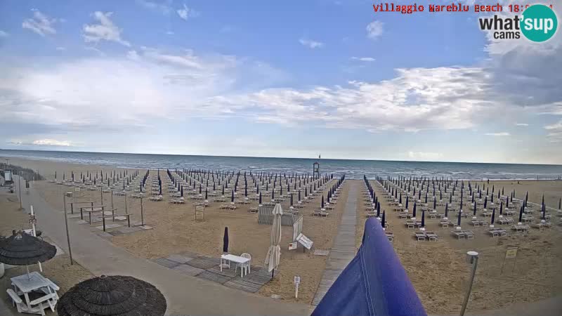 Der Strand Live-Webcam Villaggio Mare Blu Bibione Pineda – Italien