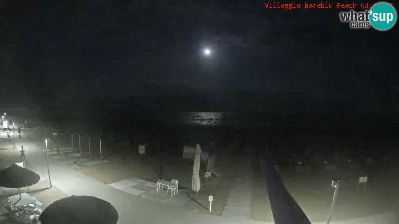 Spletna kamera na plaži v živo Villaggio Mare Blu Bibione Pineda – Italija