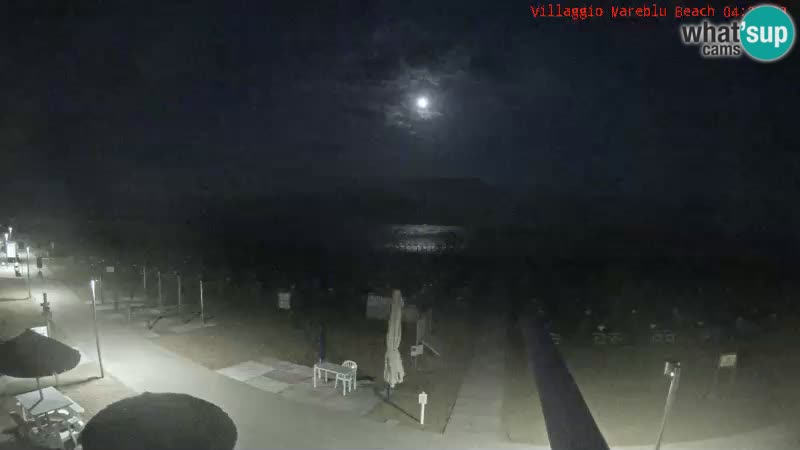The beach live webcam Villaggio Mare Blu Bibione Pineda – Italy