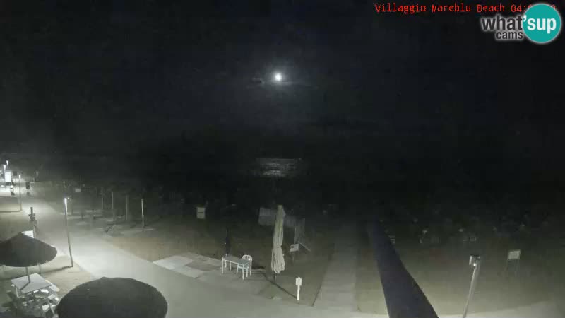 The beach live webcam Villaggio Mare Blu Bibione Pineda – Italy