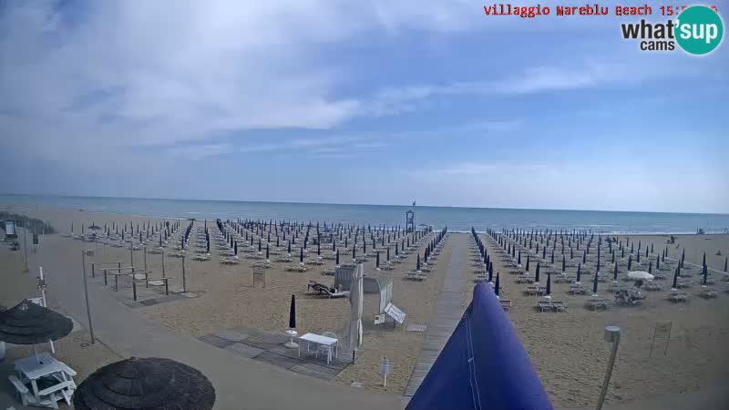 Der Strand Live-Webcam Villaggio Mare Blu Bibione Pineda – Italien