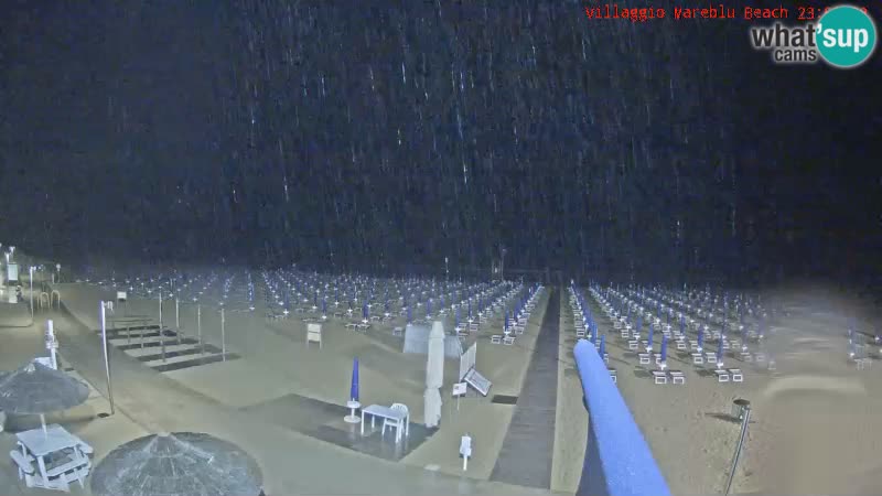 The beach Livecam Villaggio Mare Blu Bibione Pineda – Italy