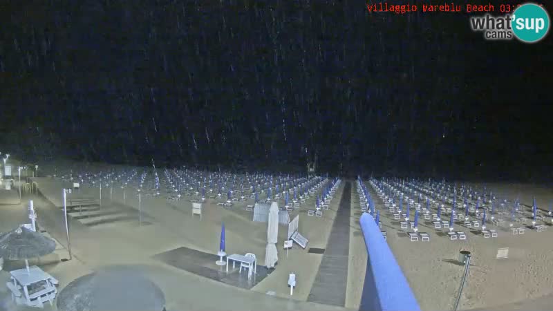 The beach Livecam Villaggio Mare Blu Bibione Pineda – Italy