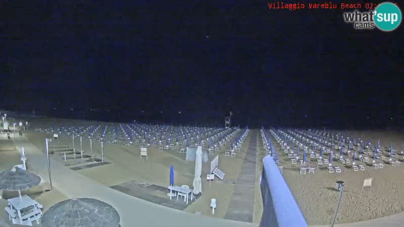 Der Strand Villaggio Mare Blu webcam Bibione Pineda – Italien