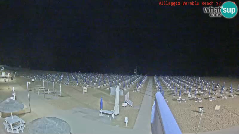 Der Strand Villaggio Mare Blu webcam Bibione Pineda – Italien