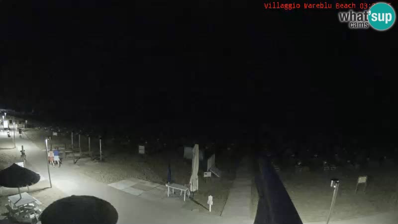 Spiaggia Webcam Villaggio Mare Blu Bibione Pineda