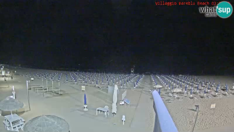 The beach Livecam Villaggio Mare Blu Bibione Pineda – Italy