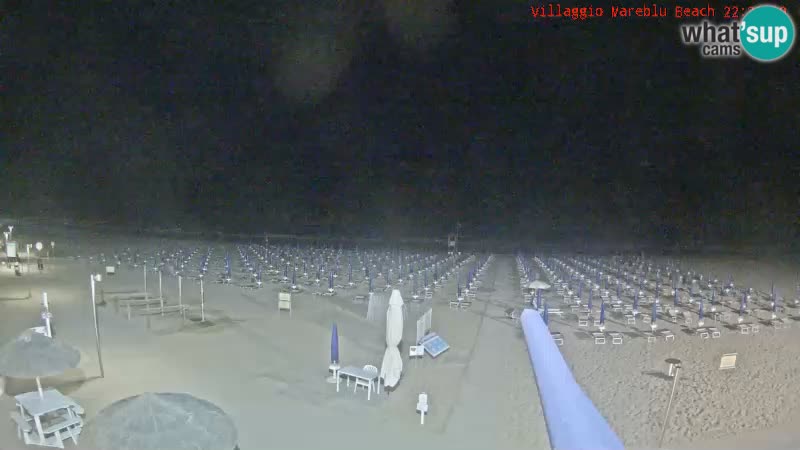 Der Strand Villaggio Mare Blu webcam Bibione Pineda – Italien