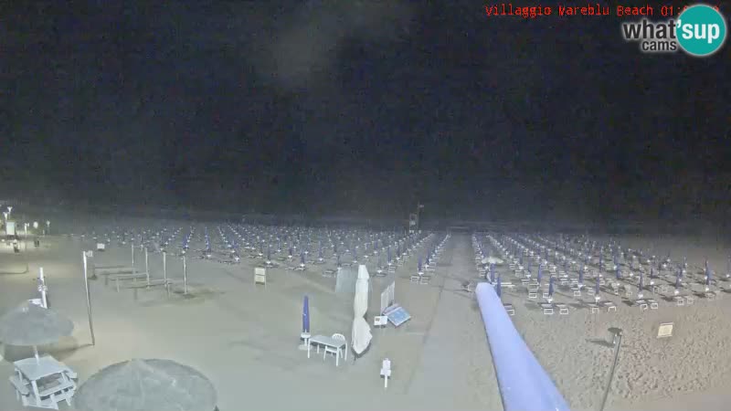 Der Strand Villaggio Mare Blu webcam Bibione Pineda – Italien