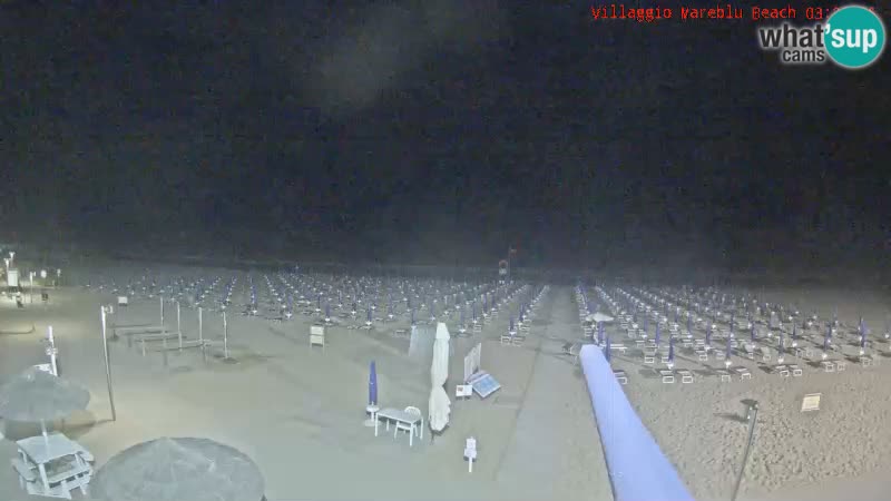 Der Strand Villaggio Mare Blu webcam Bibione Pineda – Italien