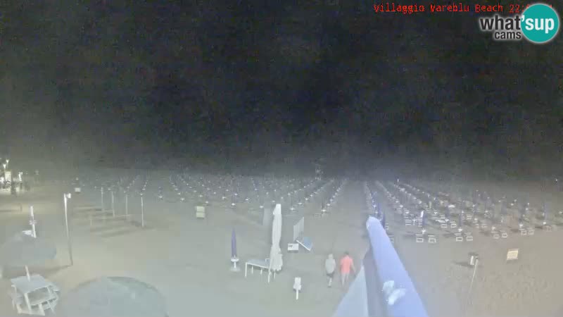 Spiaggia Webcam Villaggio Mare Blu Bibione Pineda