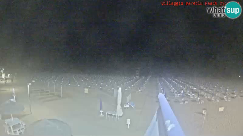 The beach Livecam Villaggio Mare Blu Bibione Pineda – Italy