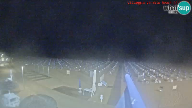 The beach Livecam Villaggio Mare Blu Bibione Pineda – Italy