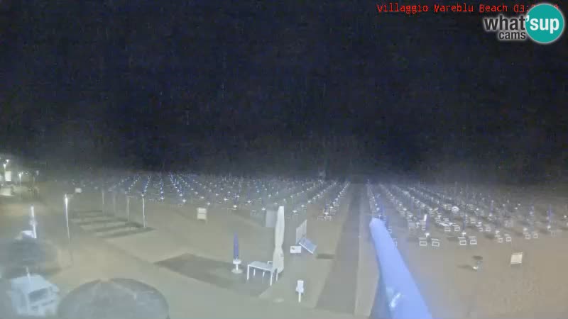 Spiaggia Webcam Villaggio Mare Blu Bibione Pineda