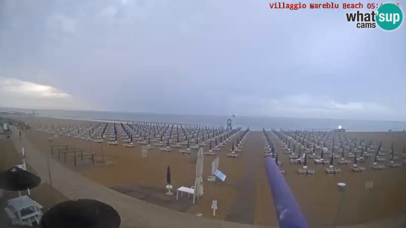 Der Strand Villaggio Mare Blu webcam Bibione Pineda – Italien