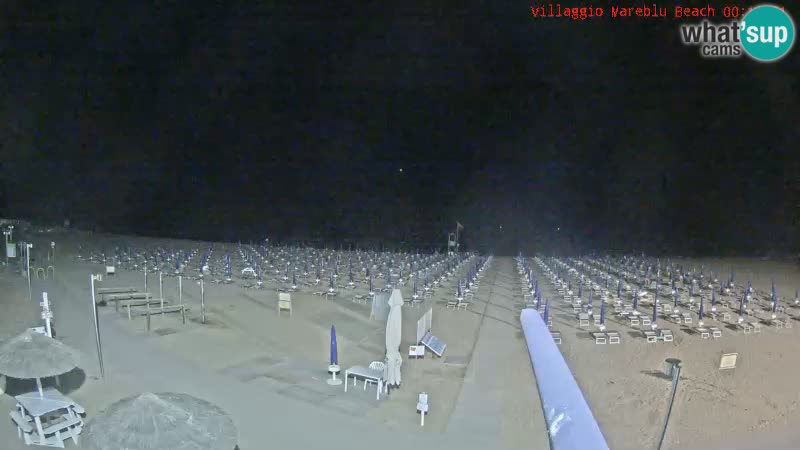 Der Strand Villaggio Mare Blu webcam Bibione Pineda – Italien