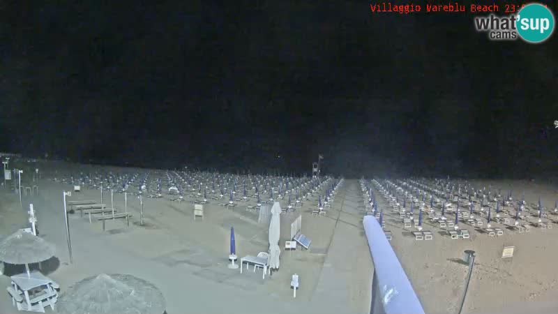 The beach Livecam Villaggio Mare Blu Bibione Pineda – Italy