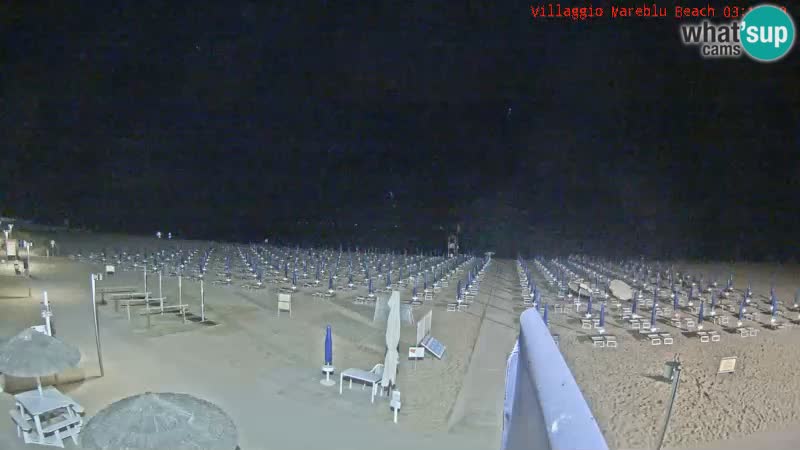 The beach Livecam Villaggio Mare Blu Bibione Pineda – Italy
