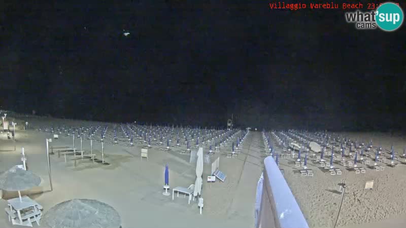 The beach Livecam Villaggio Mare Blu Bibione Pineda – Italy