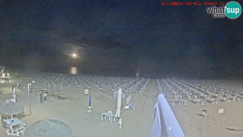 Web kamera uživo na plaži Villaggio Mare Blu Bibione Pineda – Italija