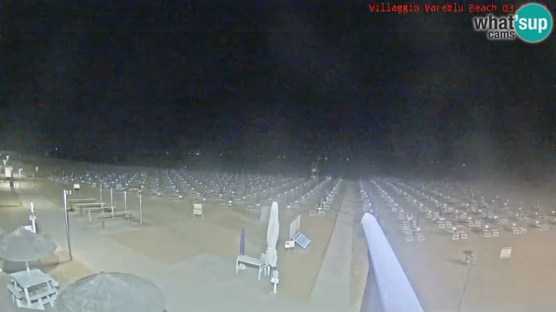 Web kamera uživo na plaži Villaggio Mare Blu Bibione Pineda – Italija