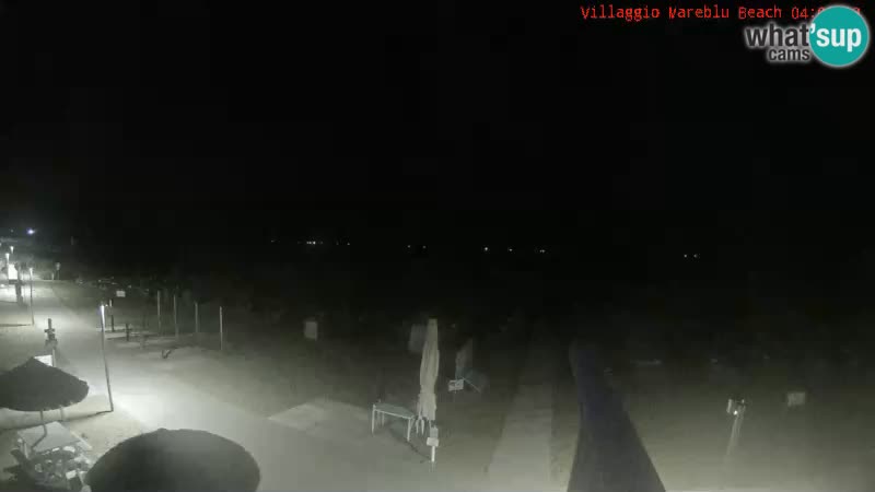 Web kamera uživo na plaži Villaggio Mare Blu Bibione Pineda – Italija