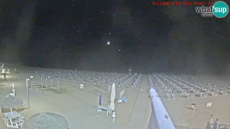 Web kamera uživo na plaži Villaggio Mare Blu Bibione Pineda – Italija
