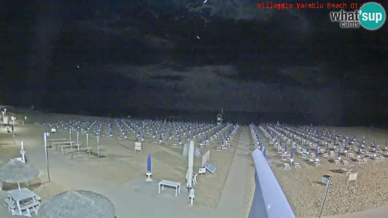 Der Strand Villaggio Mare Blu webcam Bibione Pineda – Italien
