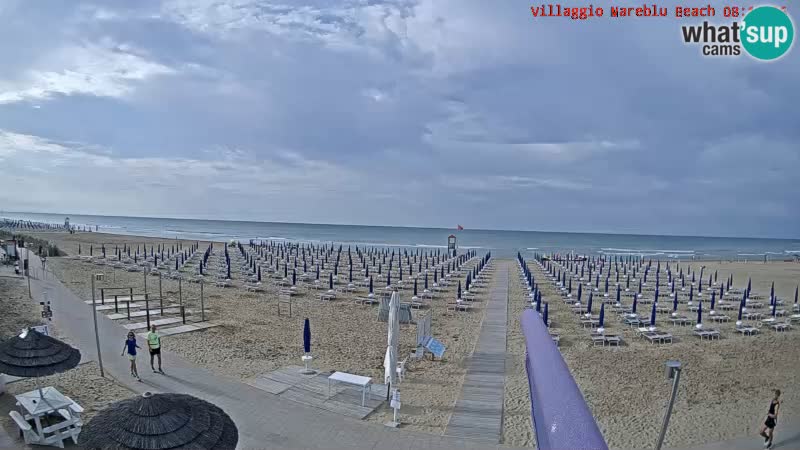 Der Strand Villaggio Mare Blu webcam Bibione Pineda – Italien