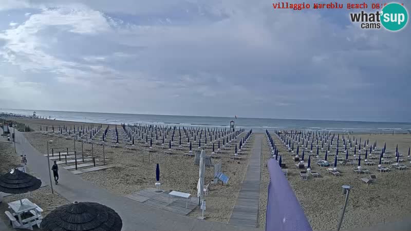 Der Strand Villaggio Mare Blu webcam Bibione Pineda – Italien