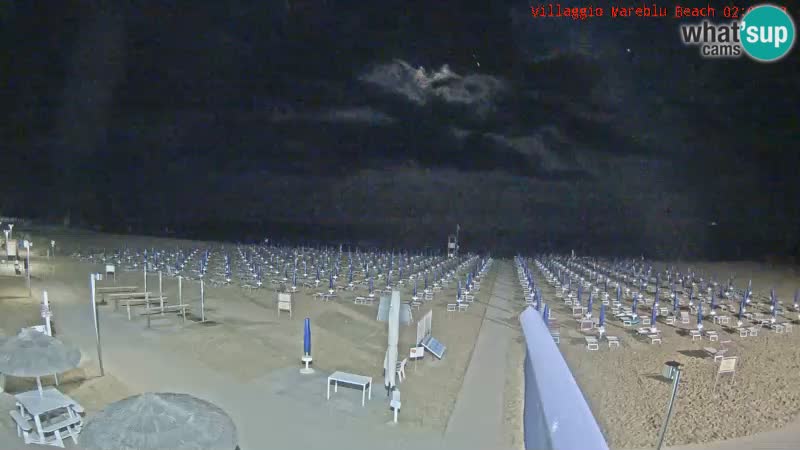 Der Strand Villaggio Mare Blu webcam Bibione Pineda – Italien