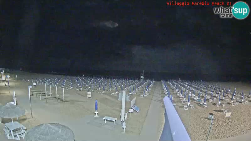 The beach Livecam Villaggio Mare Blu Bibione Pineda – Italy