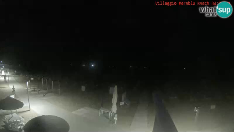 Spletna kamera na plaži v živo Villaggio Mare Blu Bibione Pineda – Italija