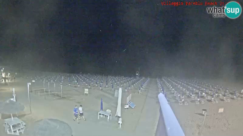 The beach Livecam Villaggio Mare Blu Bibione Pineda – Italy