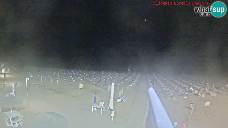 The beach Livecam Villaggio Mare Blu Bibione Pineda – Italy