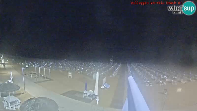The beach Livecam Villaggio Mare Blu Bibione Pineda – Italy