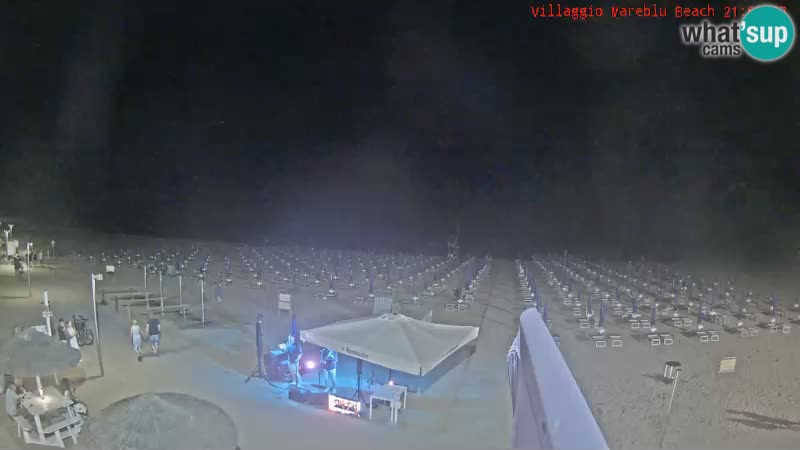 The beach Livecam Villaggio Mare Blu Bibione Pineda – Italy
