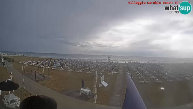 The beach Livecam Villaggio Mare Blu Bibione Pineda – Italy