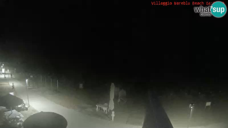 Web kamera uživo na plaži Villaggio Mare Blu Bibione Pineda – Italija
