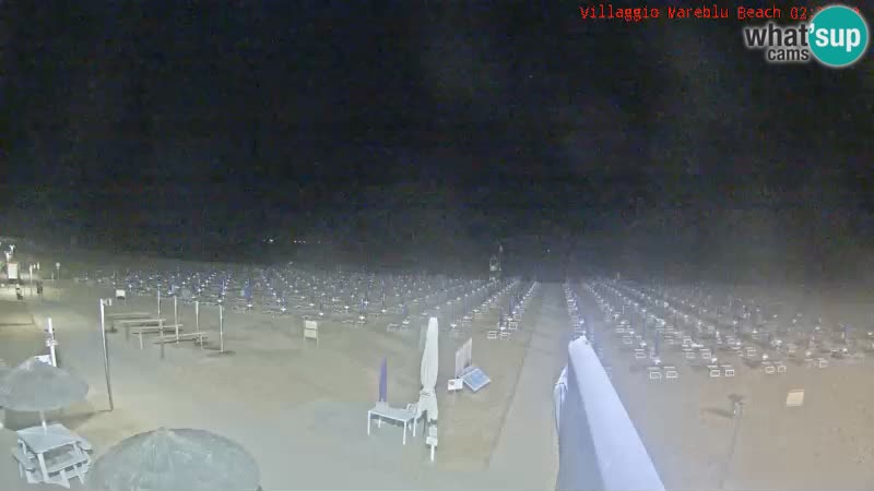 The beach Livecam Villaggio Mare Blu Bibione Pineda – Italy