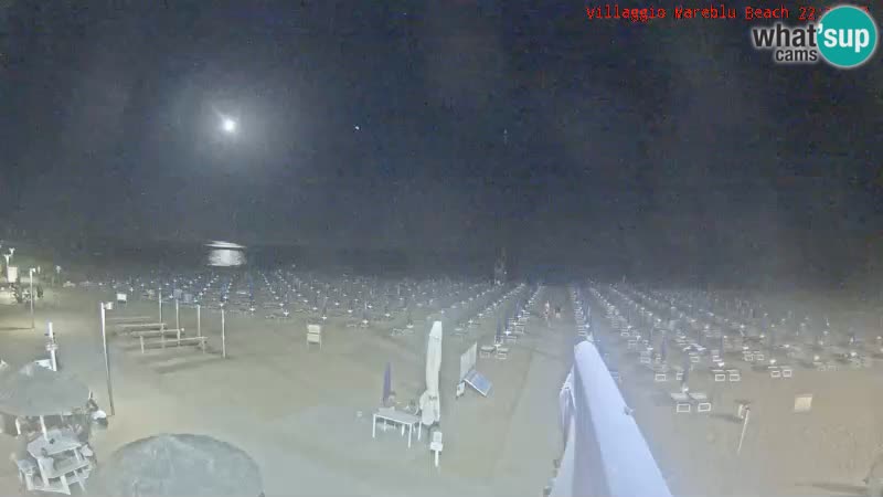 The beach Livecam Villaggio Mare Blu Bibione Pineda – Italy