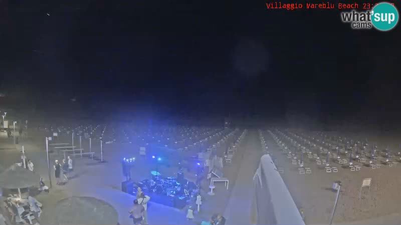 The beach Livecam Villaggio Mare Blu Bibione Pineda – Italy