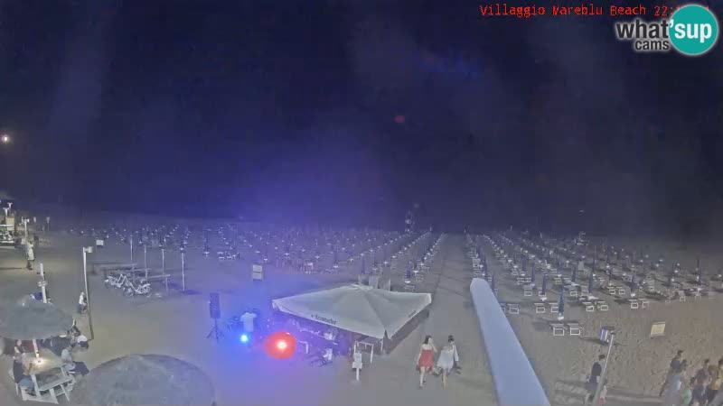 Der Strand Villaggio Mare Blu webcam Bibione Pineda – Italien