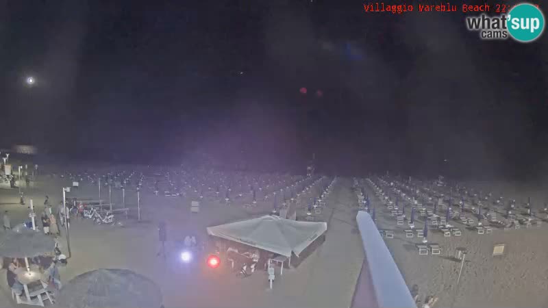 Der Strand Villaggio Mare Blu webcam Bibione Pineda – Italien