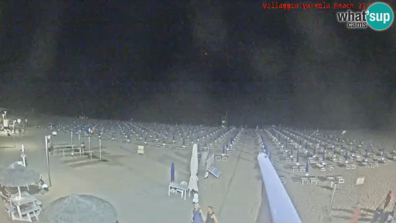 Der Strand Villaggio Mare Blu webcam Bibione Pineda – Italien