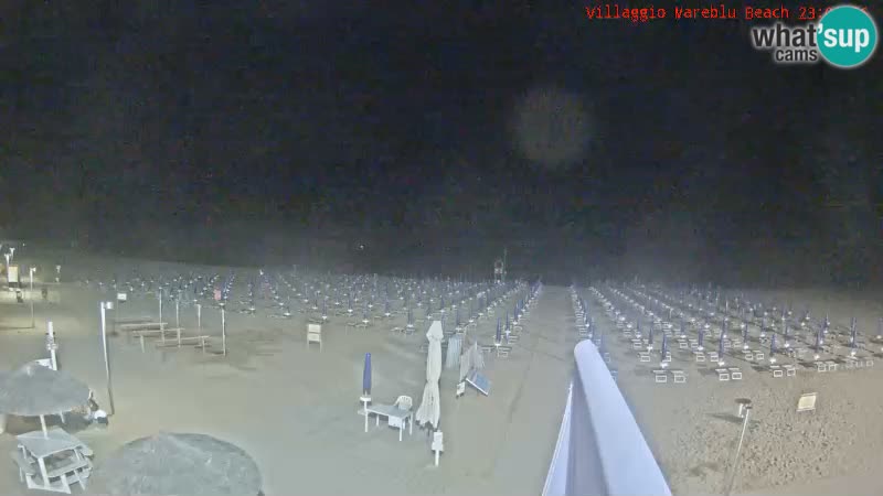 Der Strand Villaggio Mare Blu webcam Bibione Pineda – Italien