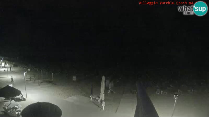 Spletna kamera na plaži v živo Villaggio Mare Blu Bibione Pineda – Italija